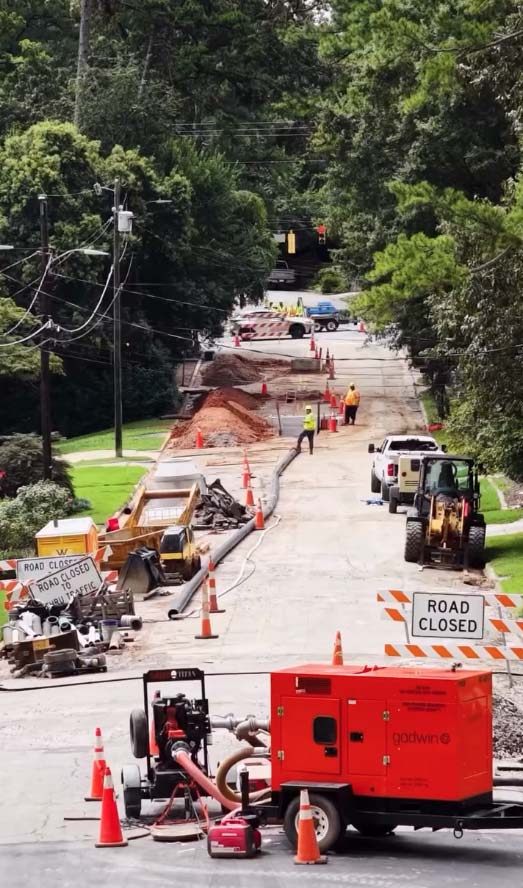 Featured image for “Atkins and Canterbury Water Line Replacement”