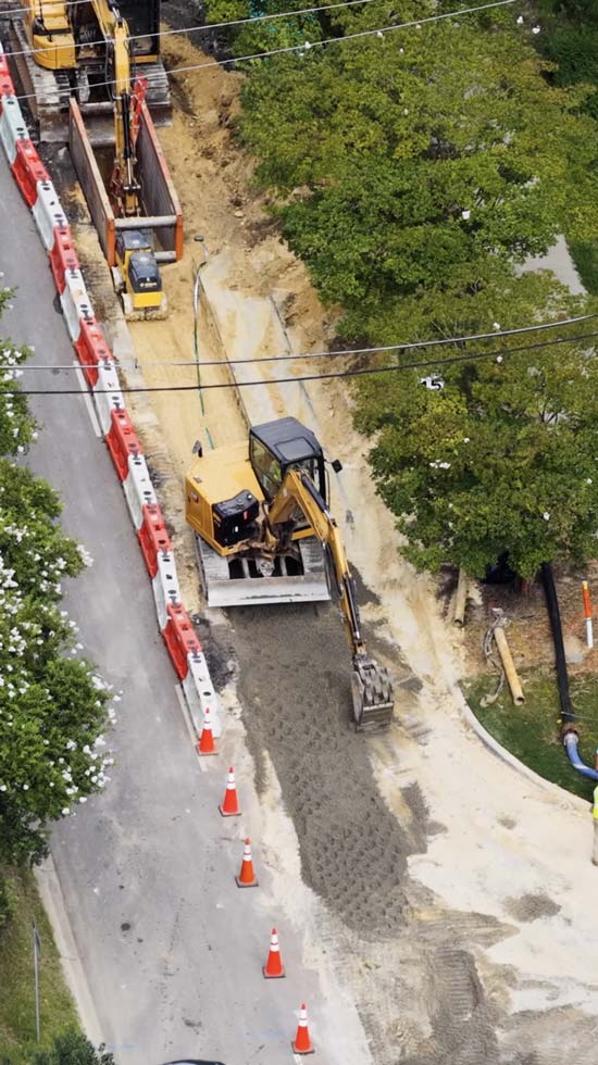 Featured image for “Tryon Road Force Main Replacement”